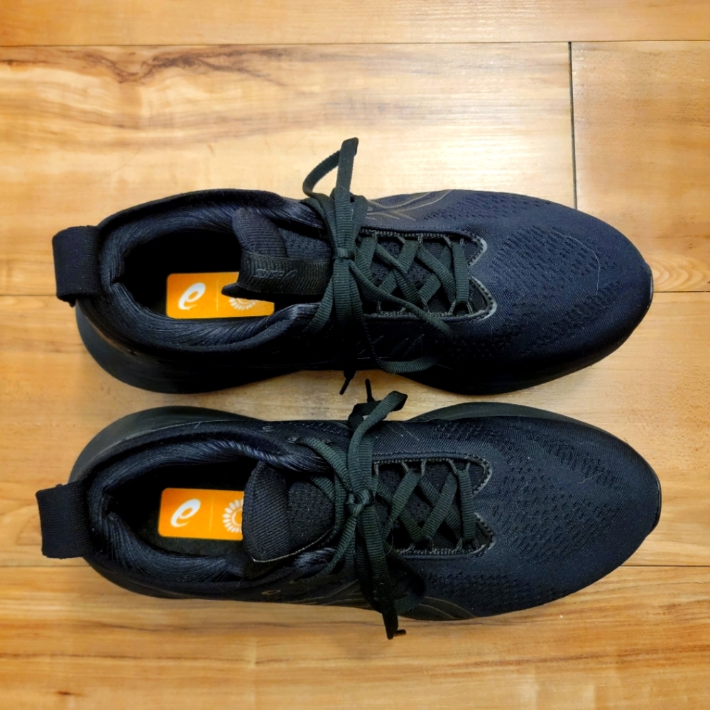 Womens Gel Nimbus 25 Black Asics Size 9